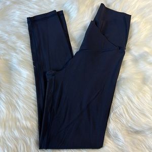 Offline by Aerie Real Me 7/8 Leggings V-Waist Size Small Navy Blue